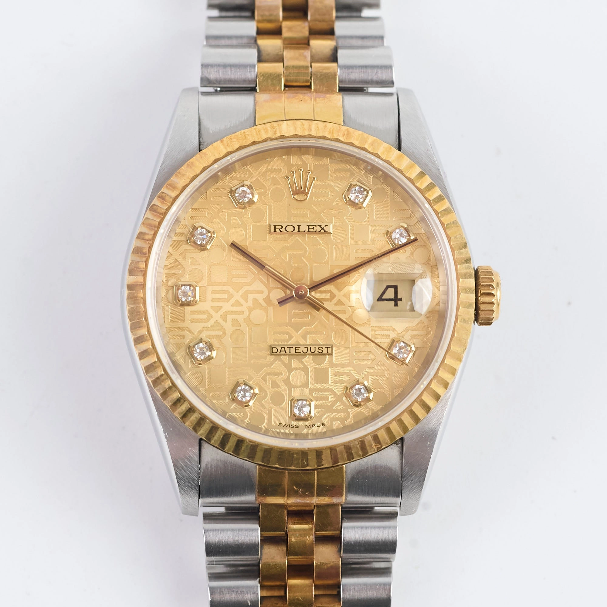 Rolex Two Tone Datejust 36mm watch