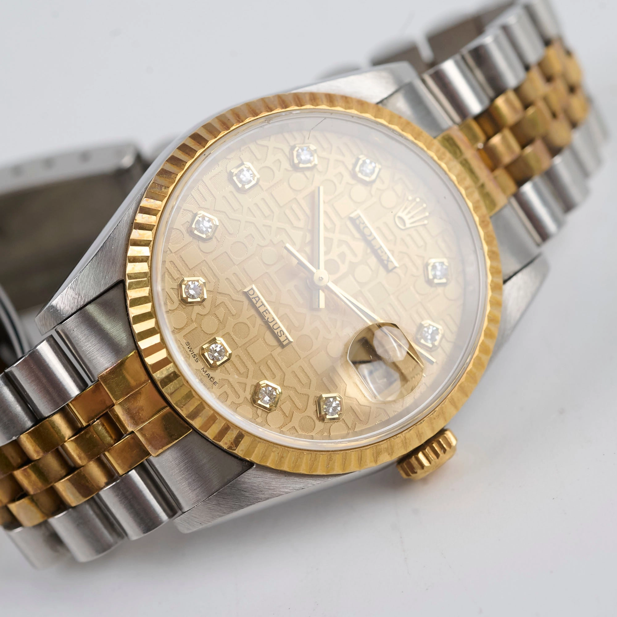 Rolex Two Tone Datejust 36mm watch