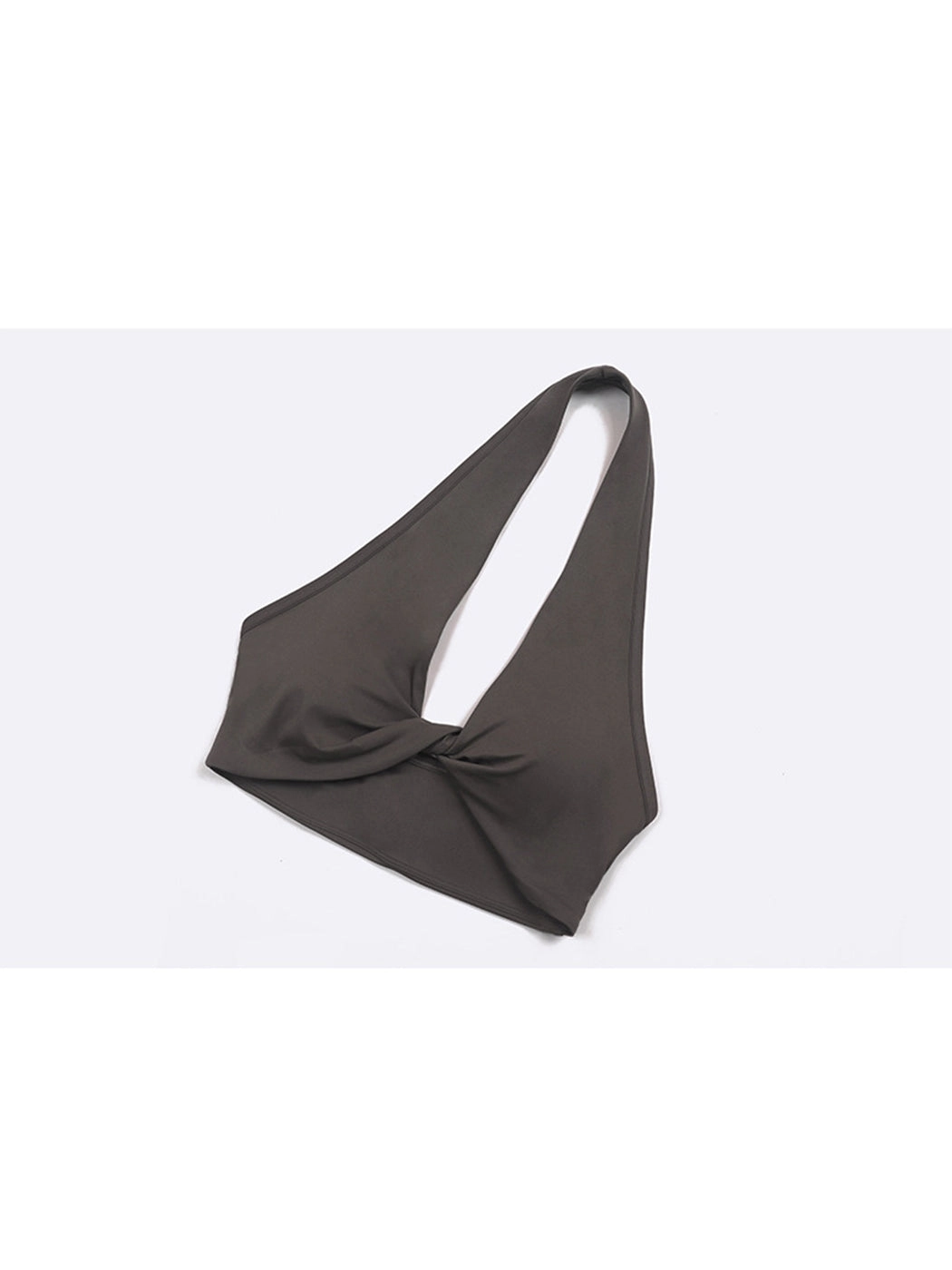 Solid Color Halter Yoga Sports Bra Tank Top
