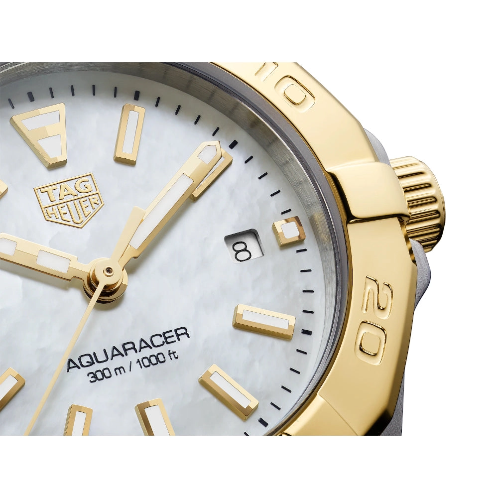 Tag Heuer Two-Tone Aquaracer Date 27mm Quartz Watch