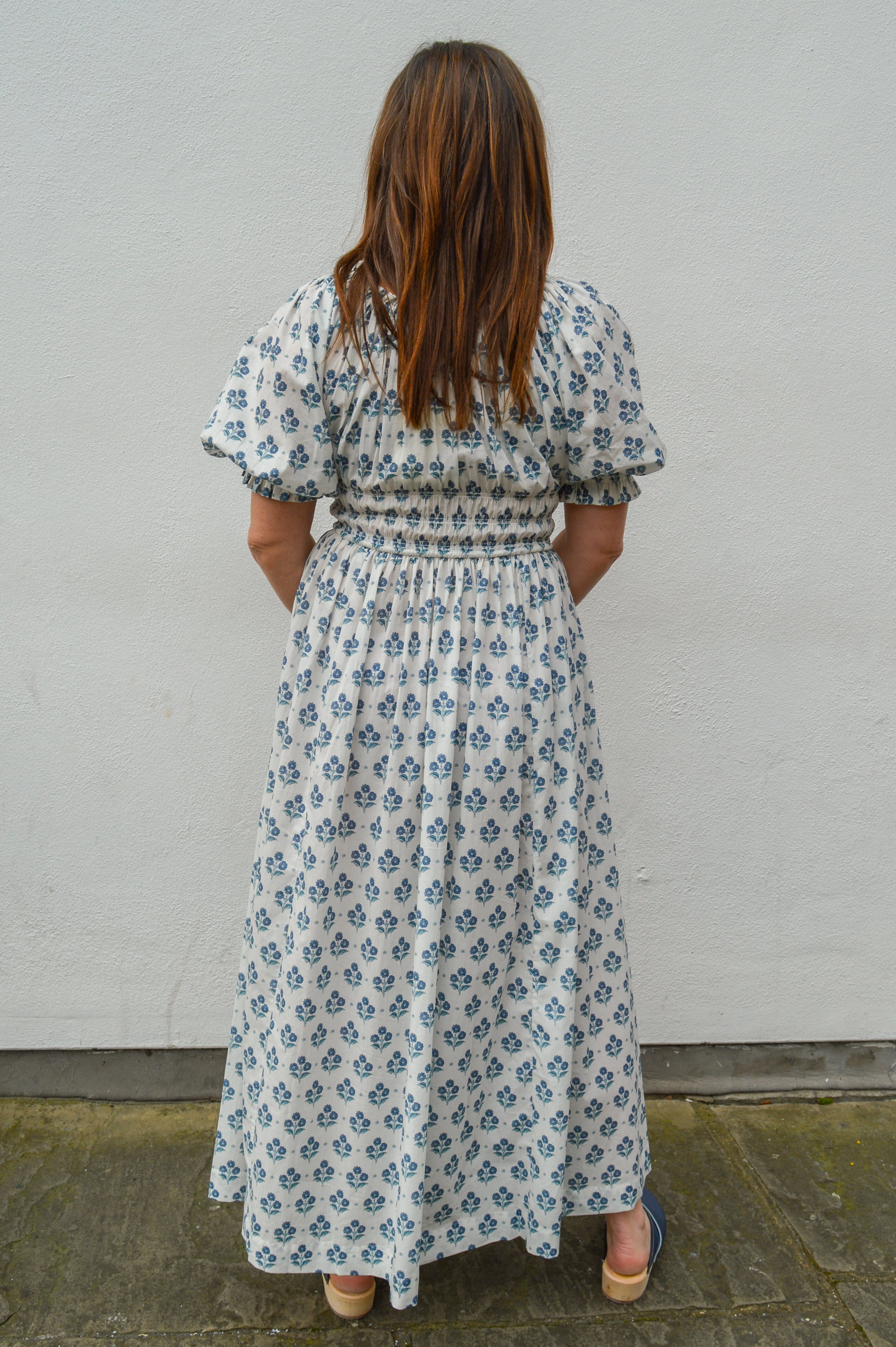 The New Society Eleni Hyacinth Dress