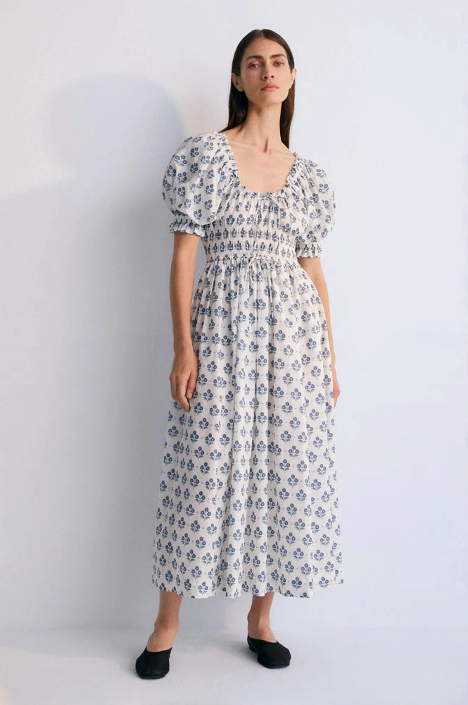 The New Society Eleni Hyacinth Dress