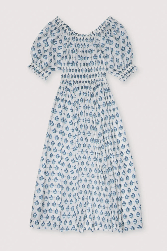 The New Society Eleni Hyacinth Dress