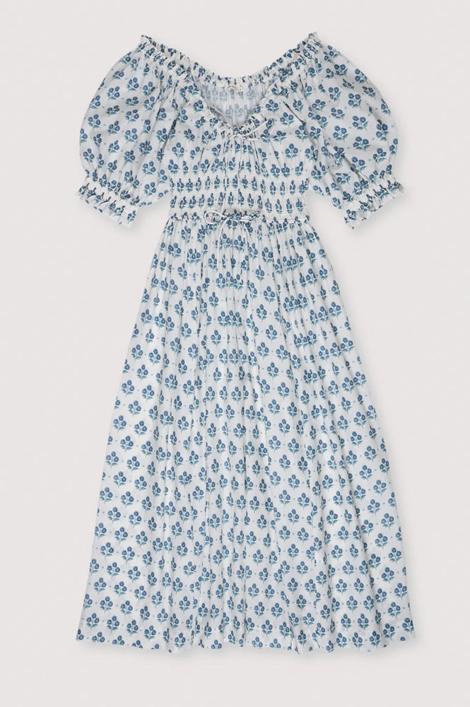 The New Society Eleni Hyacinth Dress
