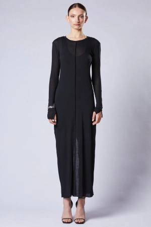 Thom Krom Slinky Dress - Black