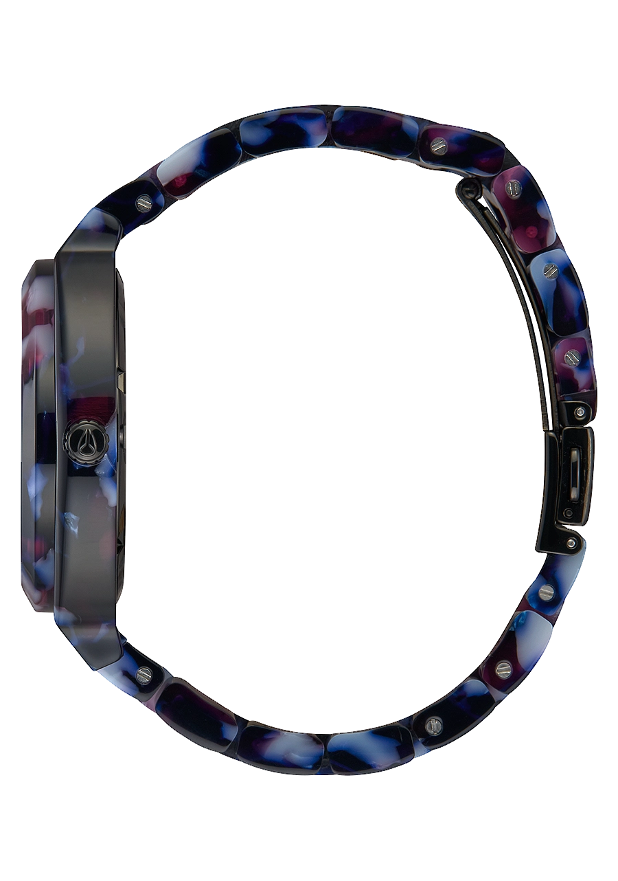 Time Teller Acetate - Black / Multi