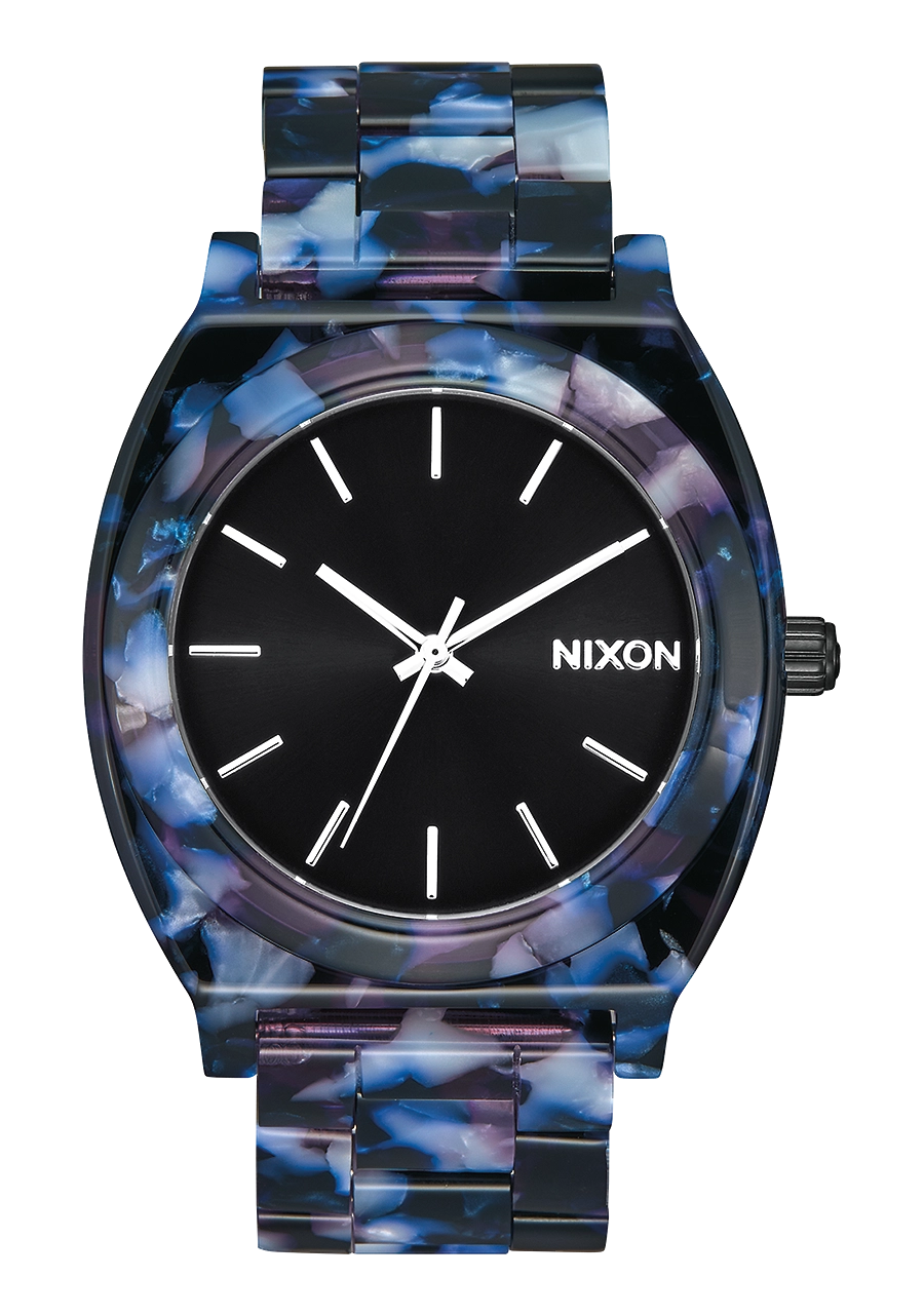 Time Teller Acetate - Black / Multi