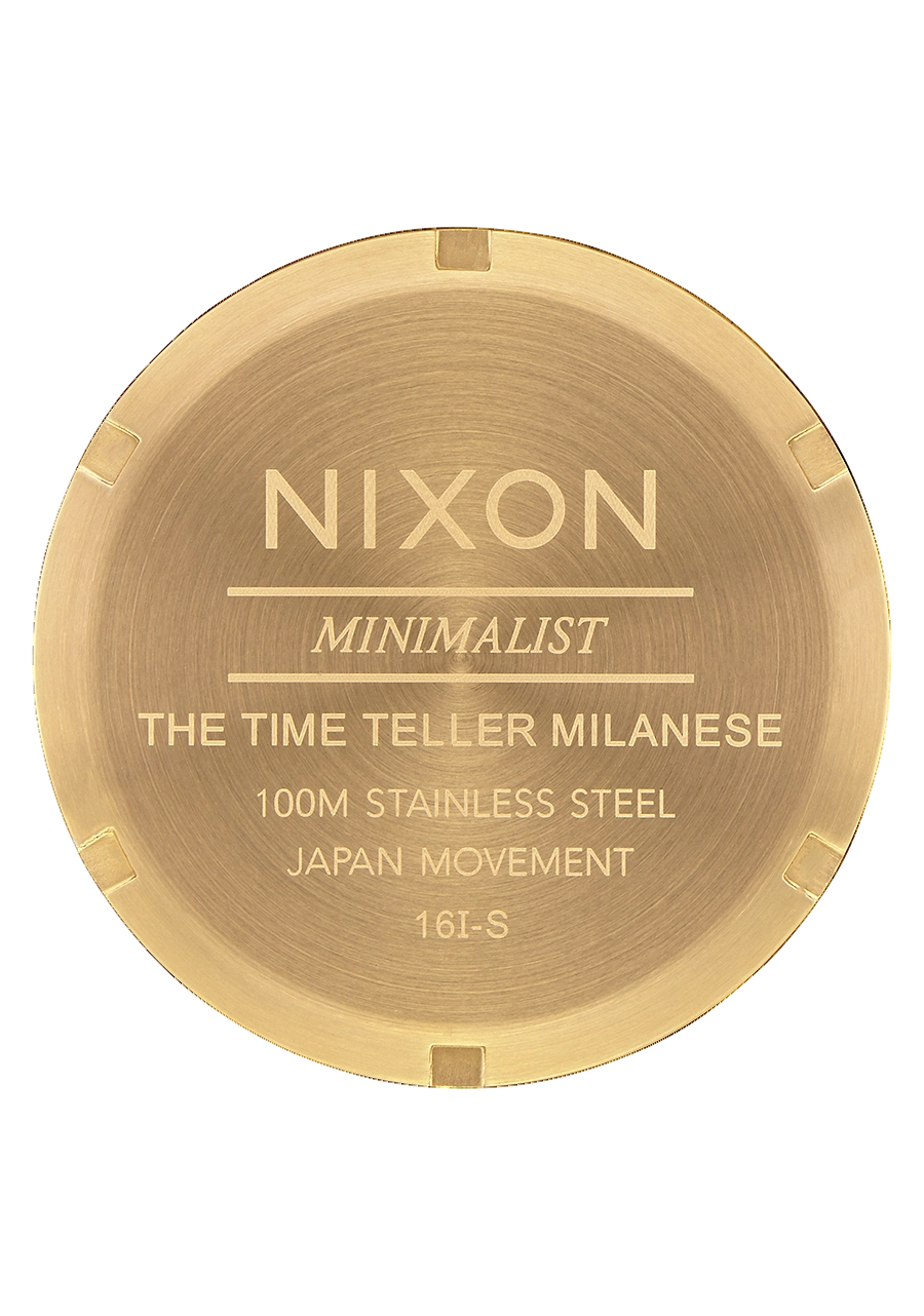 Time Teller Milanese - All Gold / Cream