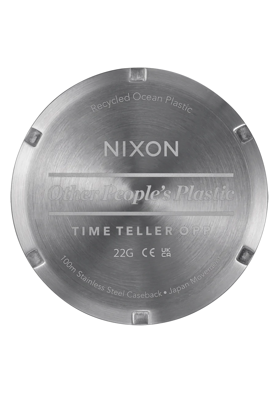 Time Teller OPP - White / Matte Gold