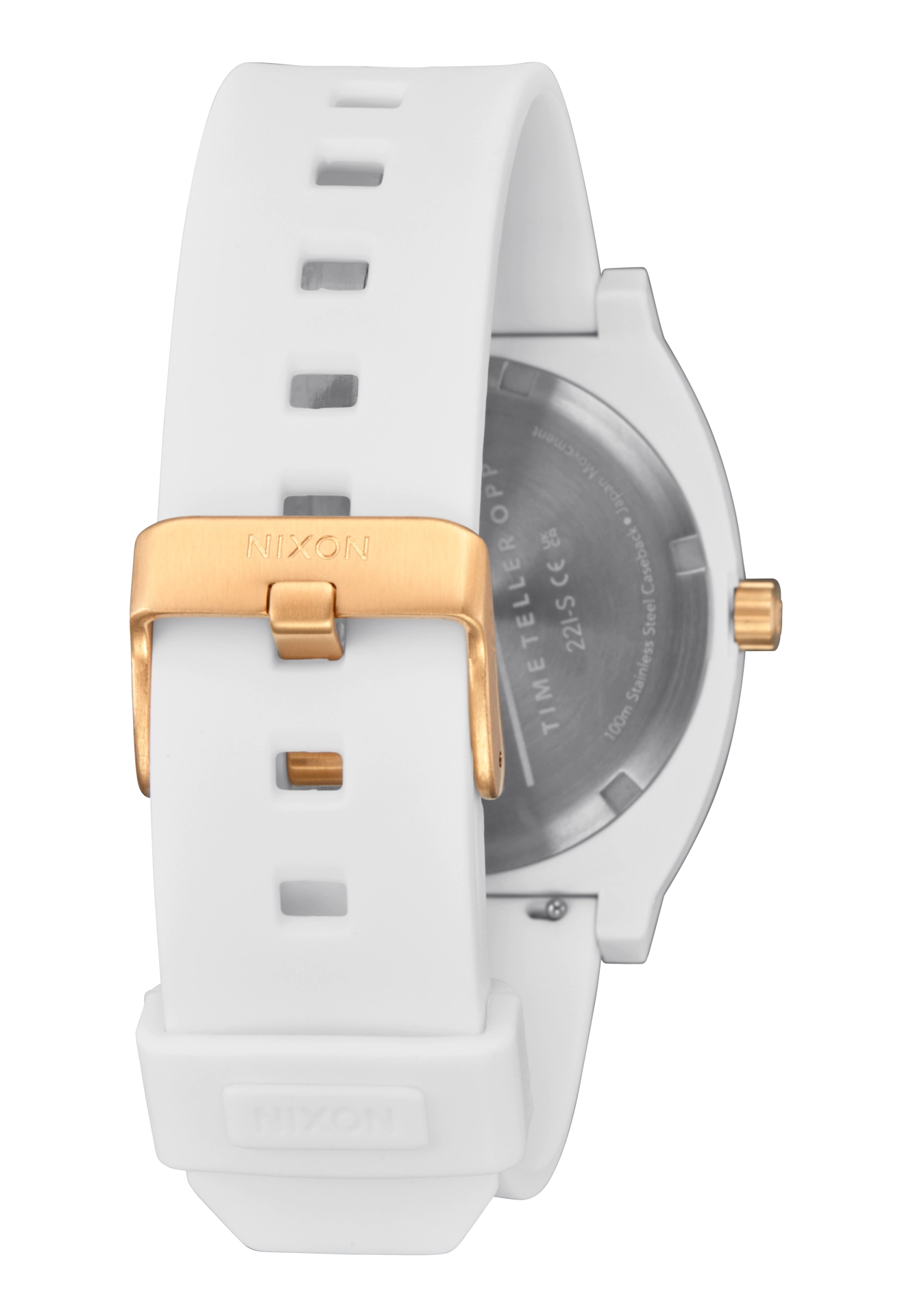 Time Teller OPP - White / Matte Gold