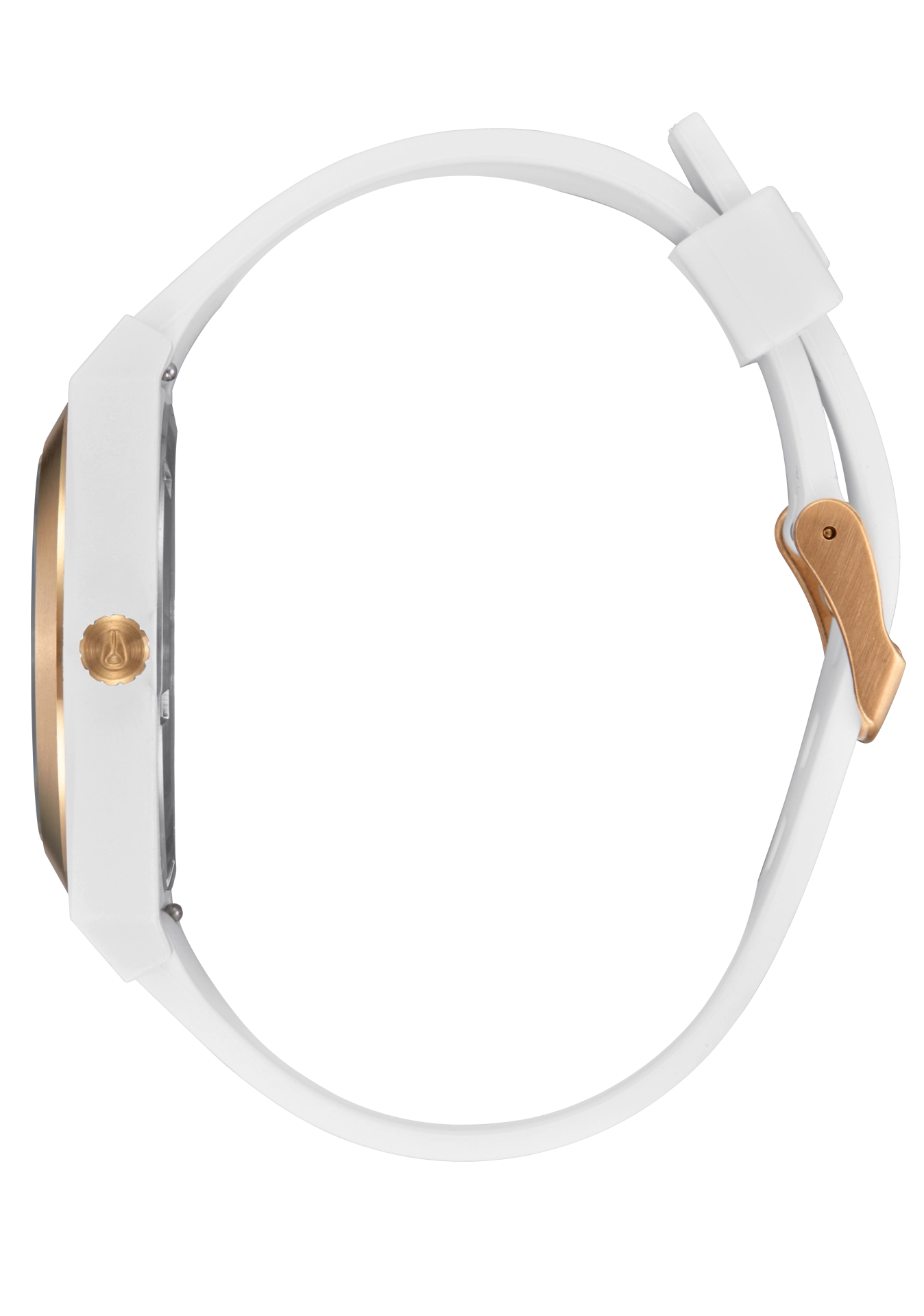 Time Teller OPP - White / Matte Gold