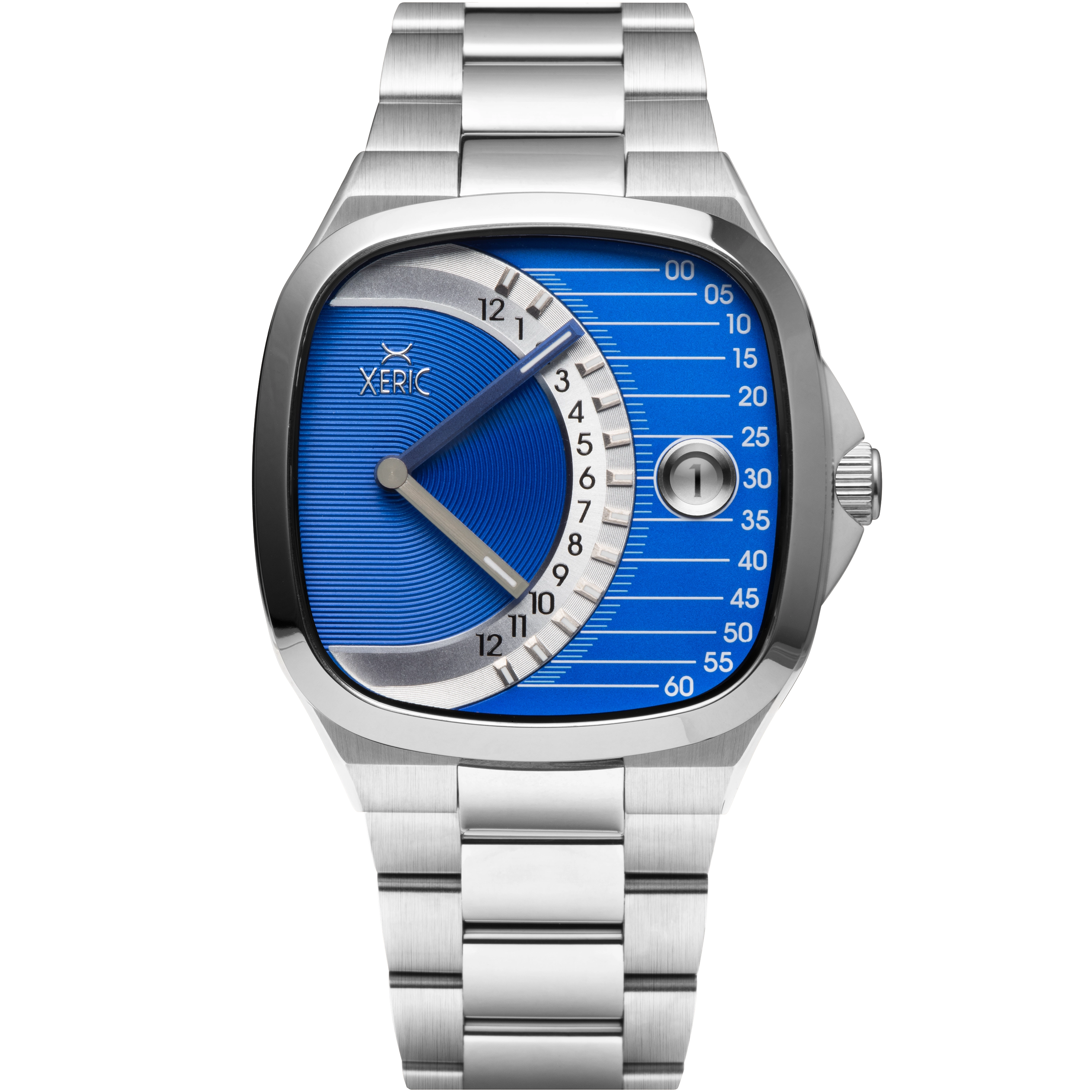 Timeline Retrograde Automatic Blue