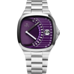 Timeline Retrograde Automatic Purple