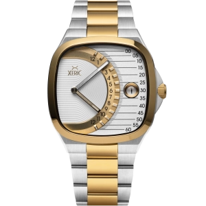 Timeline Retrograde Automatic Two-tone Gold Silver