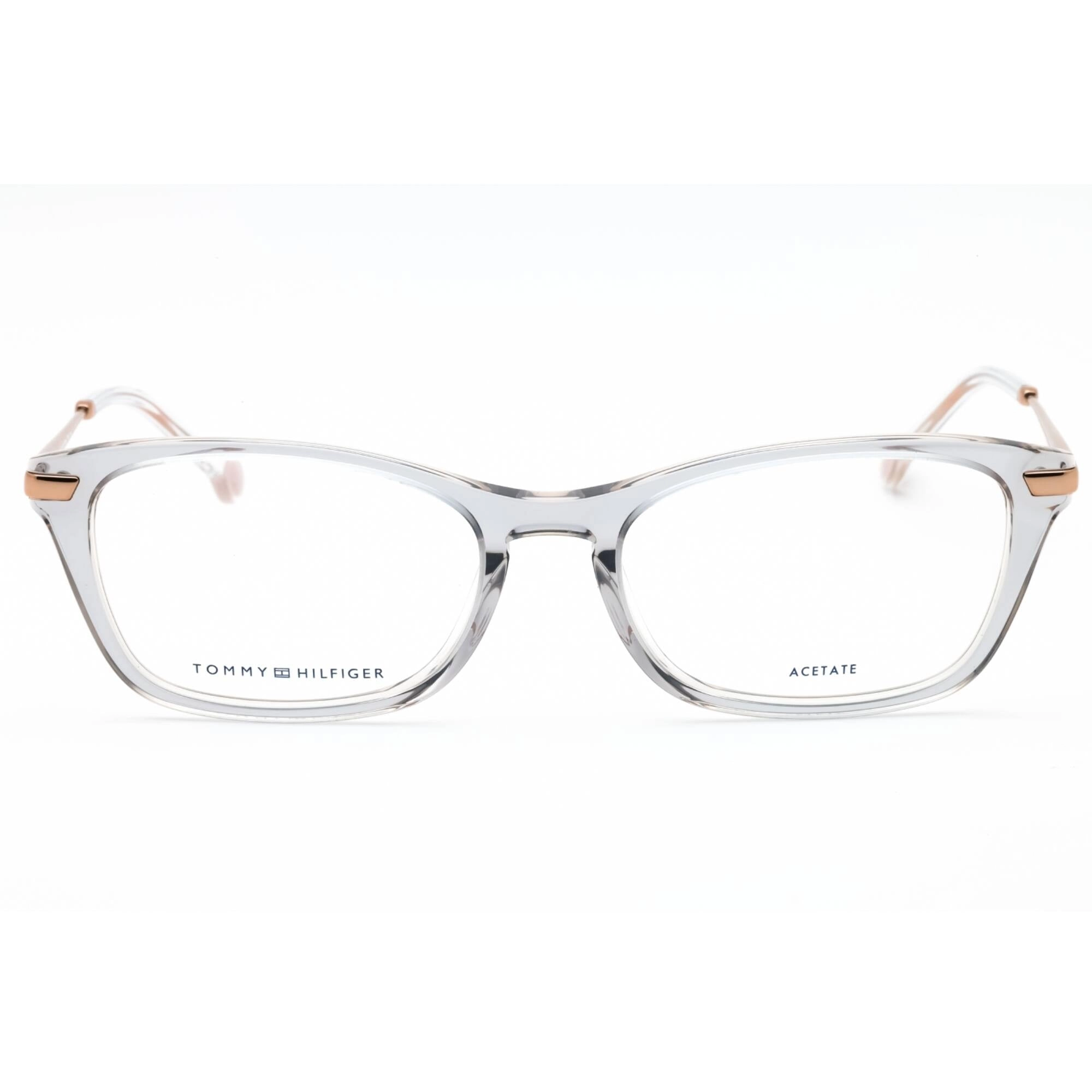 Tommy Hilfiger Women's Eyeglasses - Grey Pink Plastic Cat Eye Frame | TH 1878 07HH 00