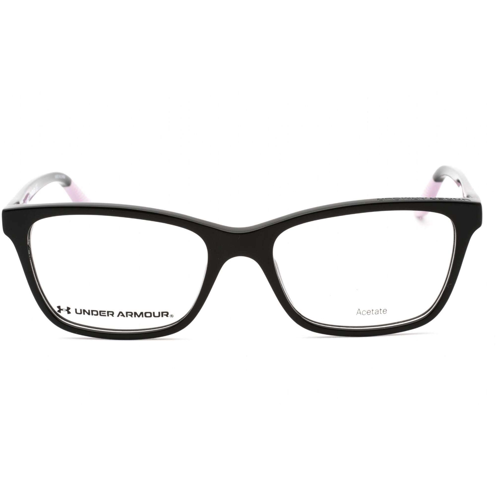 Under Armour Women's Eyeglasses - Black Full Rim Rectangular Frame | UA 5012 0807 00