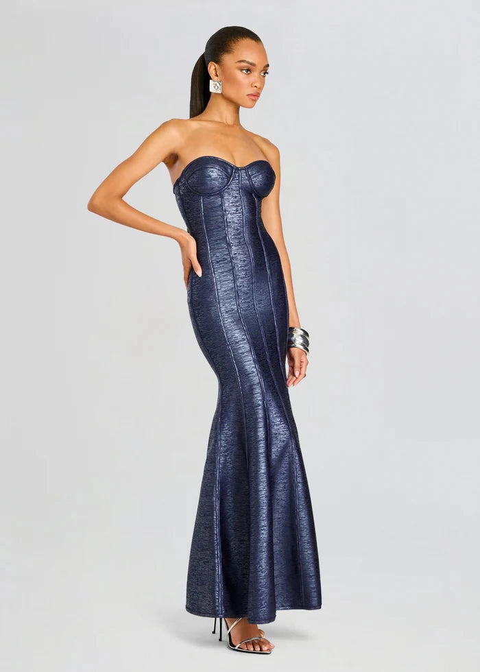 Verity Knit Dress - Navy