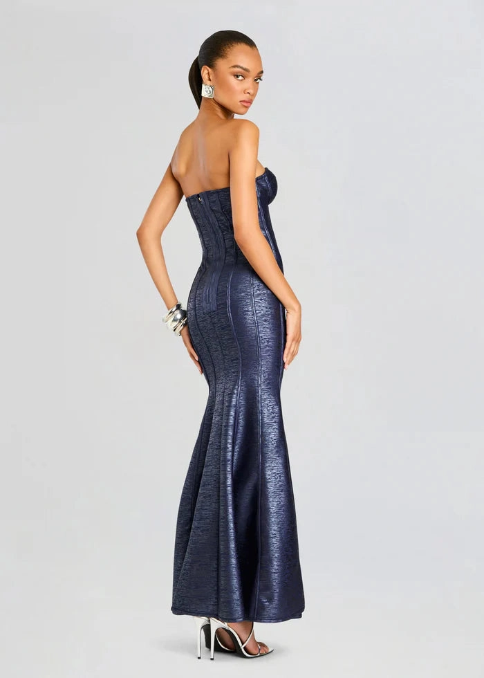 Verity Knit Dress - Navy