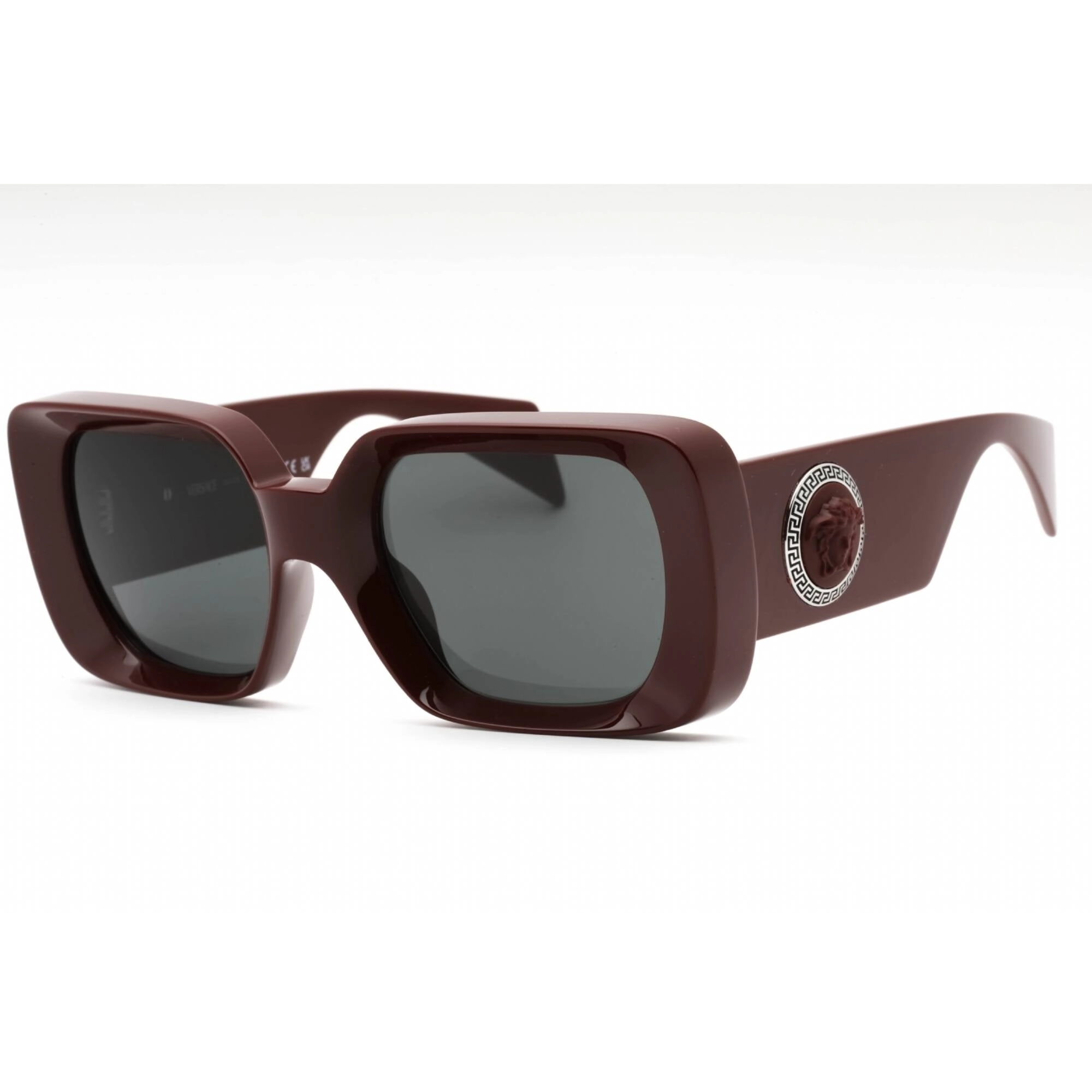 Versace Women's Sunglasses - Bordeaux Plastic Square Full Rim Frame | 0VE4473U 548787