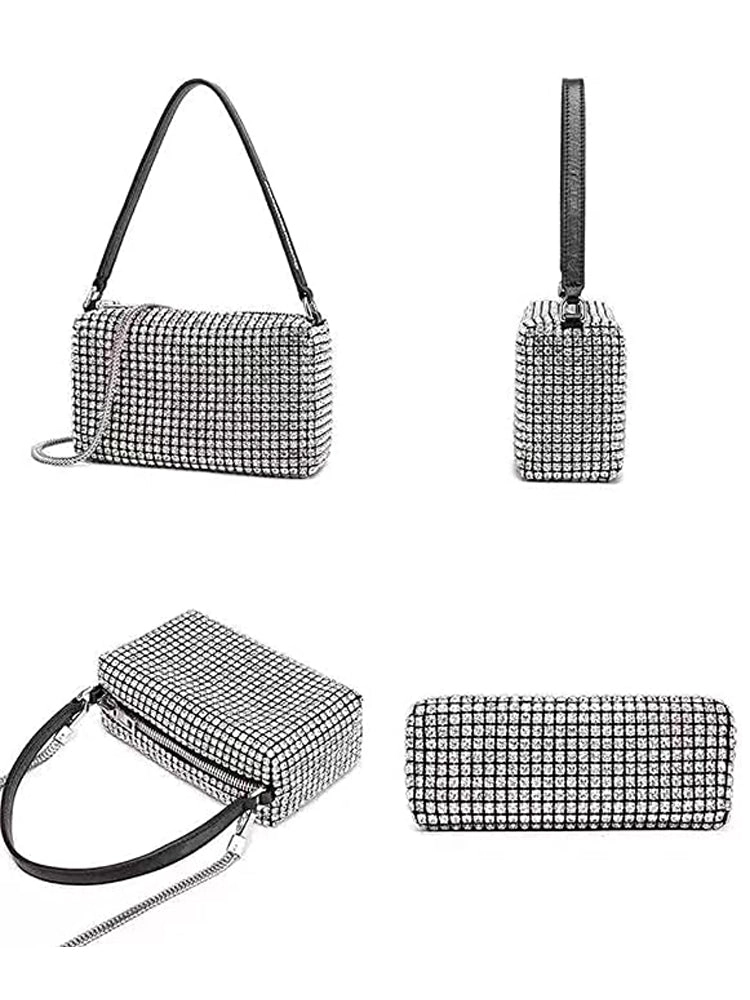 Women's Rhinestone Clutch Purses Evening Purses