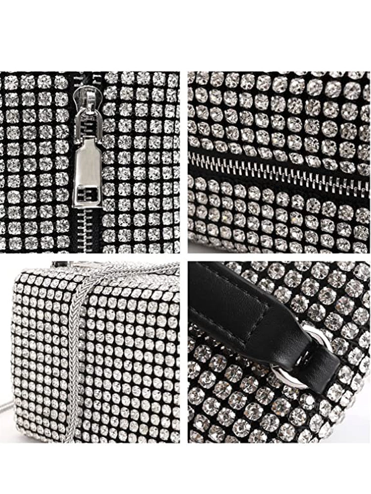 Women's Rhinestone Clutch Purses Evening Purses